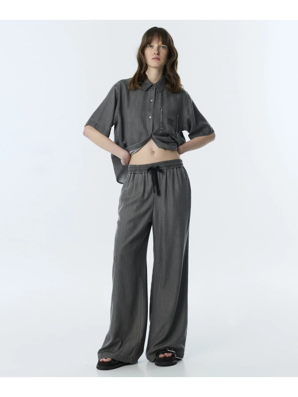 Twist Kontrast Kordonlu WideLeg Pantolon TS1260003260