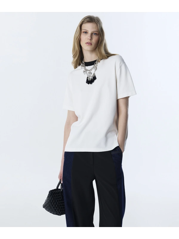 Twist Kontrast Yaka Triko TS1260050065