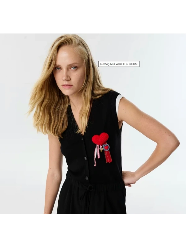 Twist Kumaş Mix Tulum TW6250014006