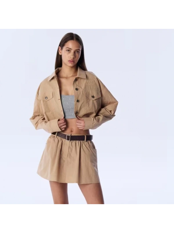 Twist Slogan Patchli Ceket TS1250005097