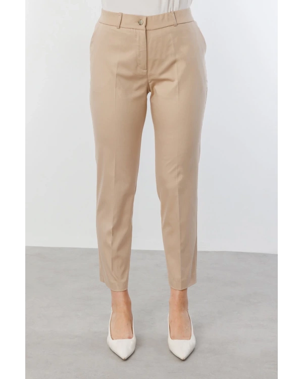 Ekol Dar Paça Kumaş Pantolon 02028