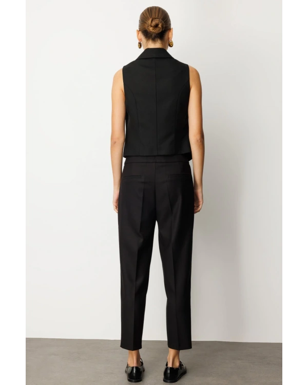 Ekol Desenli Kumaş Pantolon 05055