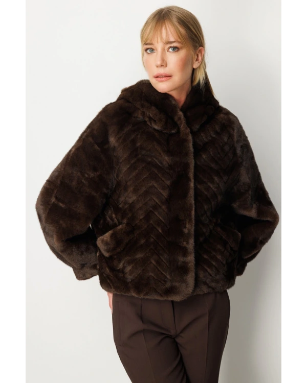 Ekol Kürklü Peluş Mont 06903