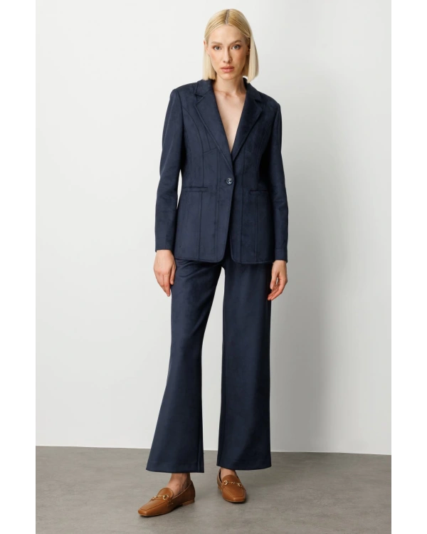 Ekol Torba Cepli Süet Ceket 05061