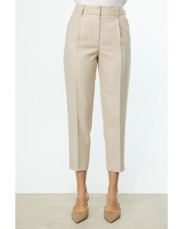 Ekol Yandan Cepli Pileli Pantolon 04132