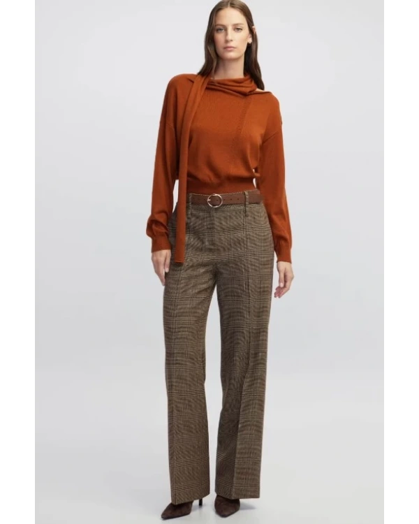 İpekyol Atkılı Aksesuarlı Triko IW6250050106