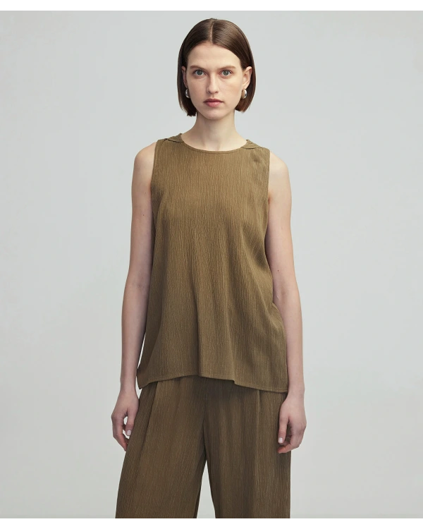 İpekyol Cupro Kadın Haki Bluz IS1250006125