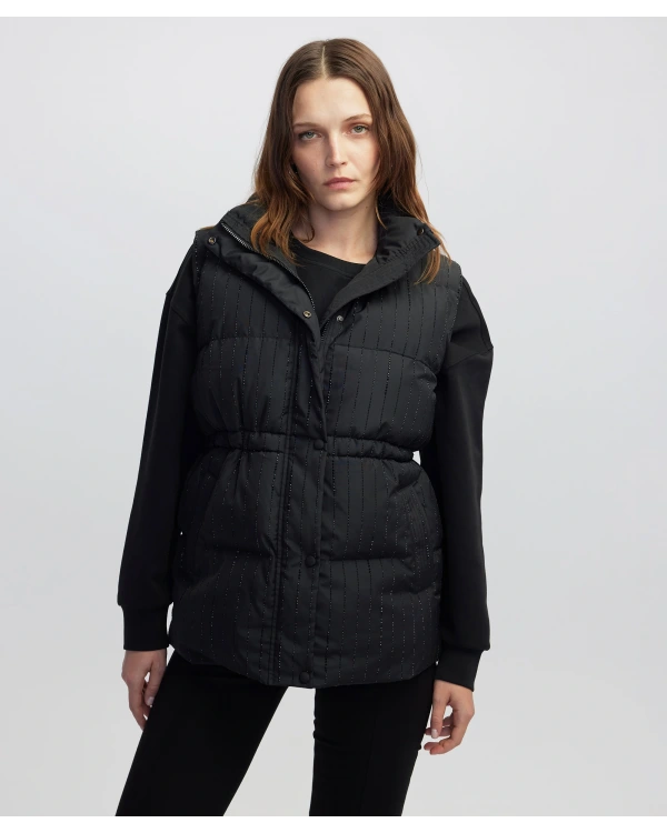 İpekyol Hotfix Baskılı Kadın Şişme Şişme Yelek IW6250012020