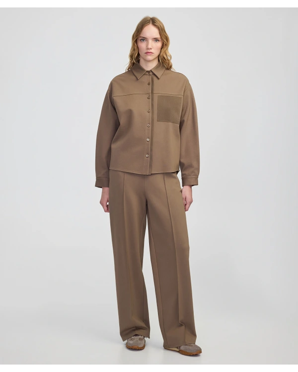 İpekyol Triko Mix Gömlek IW6250025142