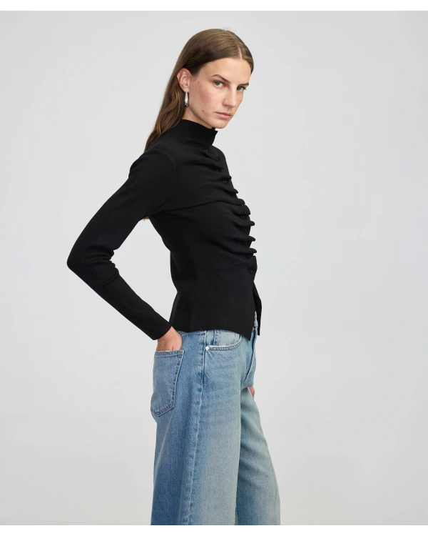 İpekyol Volanlı Dar Kesim Triko IW6250050034