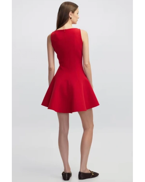 İpekyol Volanlı Mini Elbise IW6250002147