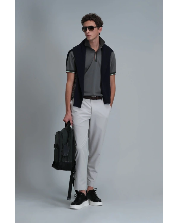 Luffian Warm Erkek Yeşil Polo Yaka T-Shirt 111040182