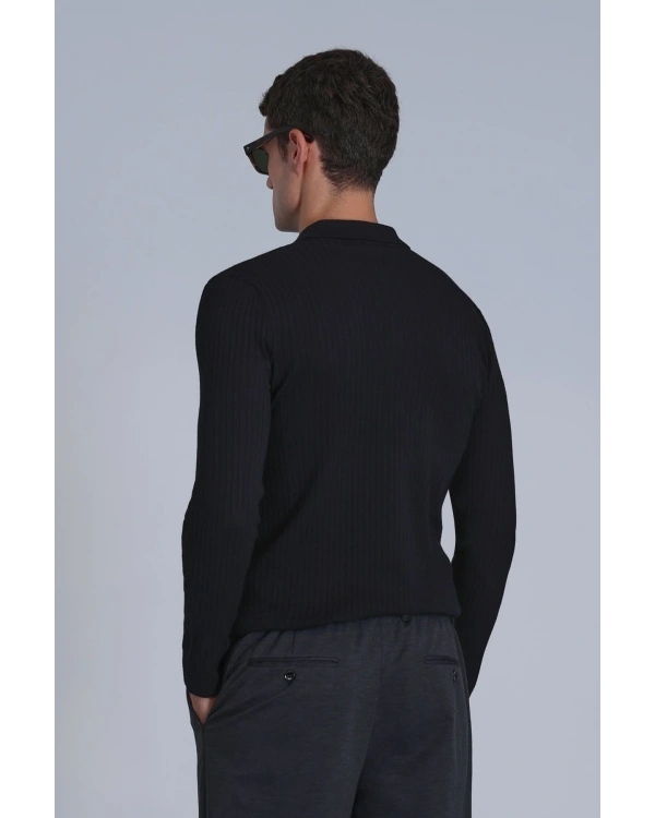 Lufian Aden Erkek Siyah Kazak 112090127