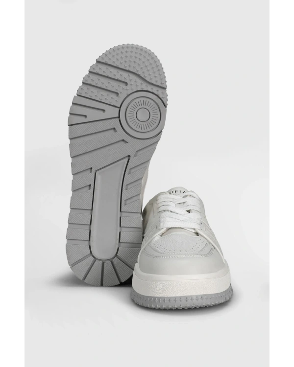 Lufian Albert Erkek Beyaz Deri Sneaker Ayakkabı 112230250