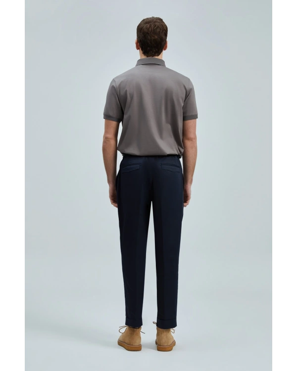 Lufian Albert Smart Chino Erkek Lacivert Pantolon 111190345