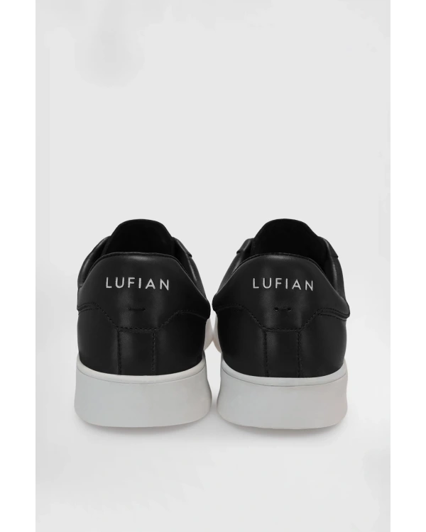 Lufian Anton Erkek Deri Siyah Sneaker 112230224