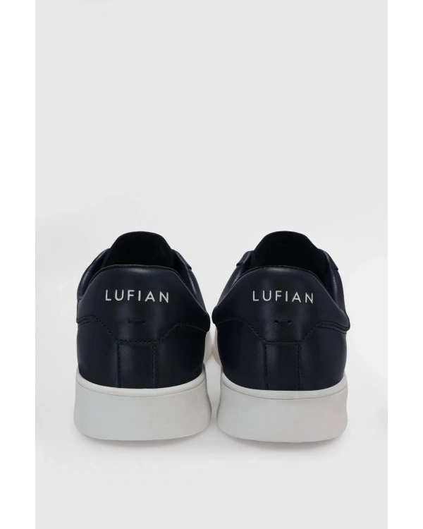 Lufian Anton Erkek Lacivert Deri Sneaker 112230224