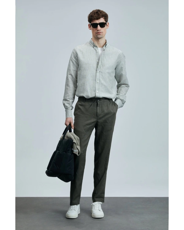 Lufian Bert Keten Pamuklu Gömlek 111010631