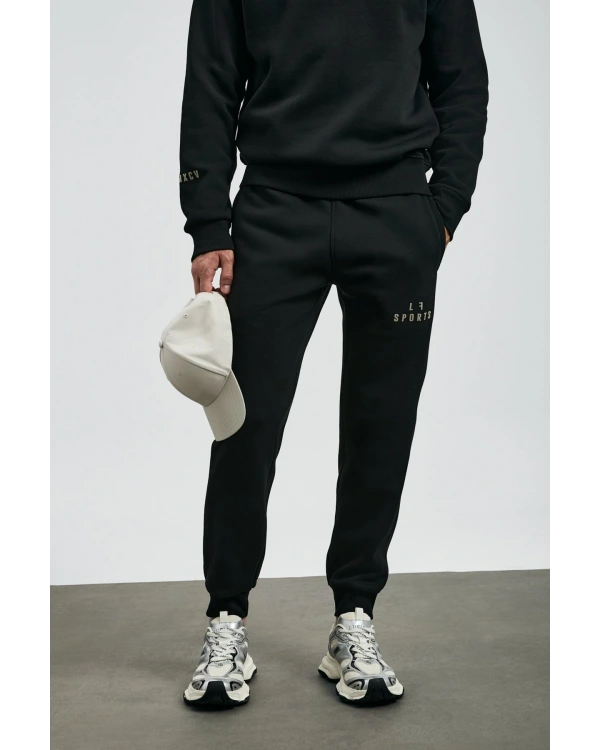 Lufian Beta Erkek Siyah Eşofman Altı 112050080