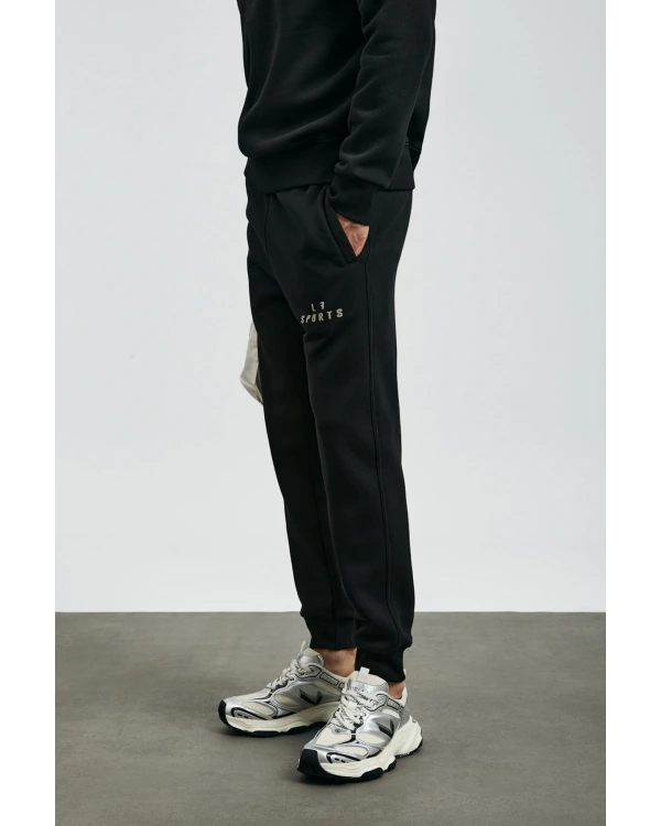 Lufian Beta Erkek Siyah Eşofman Altı 112050080