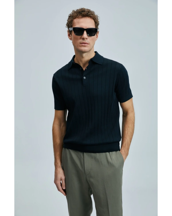 Lufian Bold Erkek Siyah T-Shirt 111090108