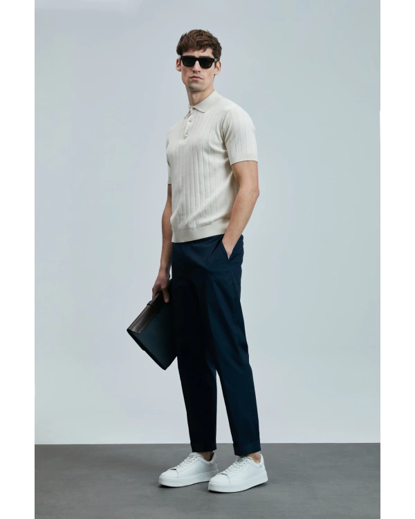 Lufian Erkek Bold Ekru T-Shirt 111090108