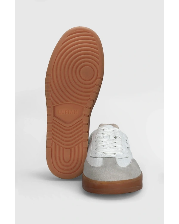 Lufian Brain Erkek Beyaz Deri Ayakkabı 112230231