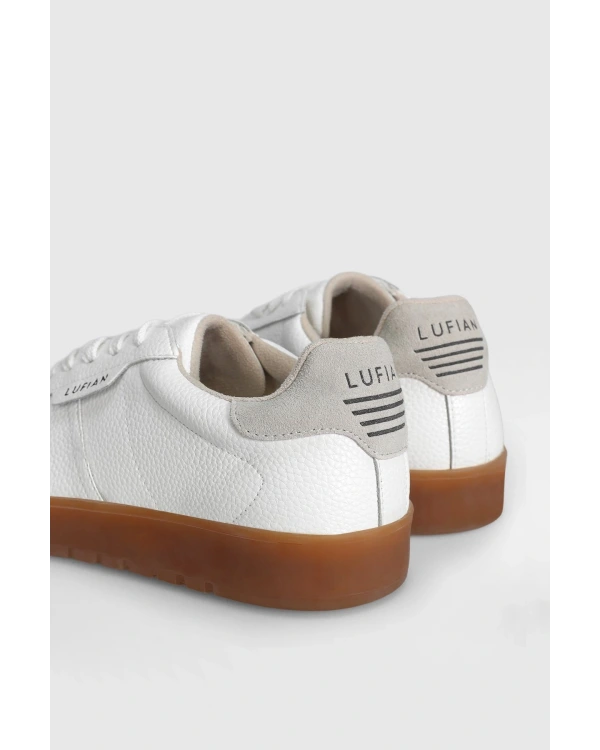 Lufian Brain Erkek Beyaz Deri Ayakkabı 112230231