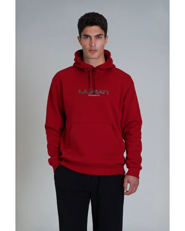 Lufian Brave Erkek Kırmızı Sweatshirt 112030152