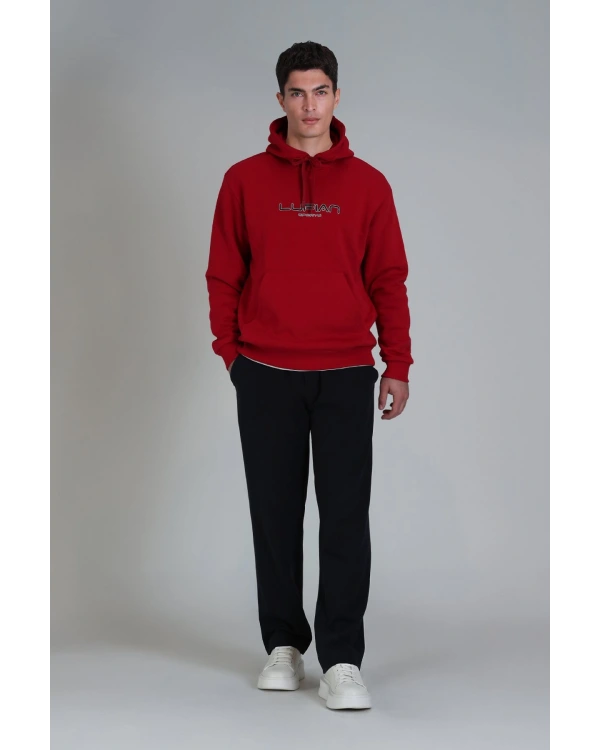 Lufian Brave Erkek Kırmızı Sweatshirt 112030152