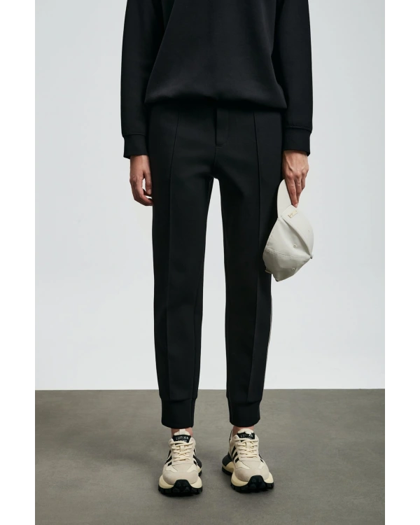 Lufian Cessica Kadın Siyah Örme Eşofman Altı 122050008