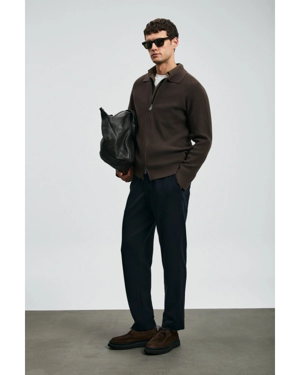 Lufian Coperni Chino Erkek Lacivert Slim Fit Pantolon 112190339