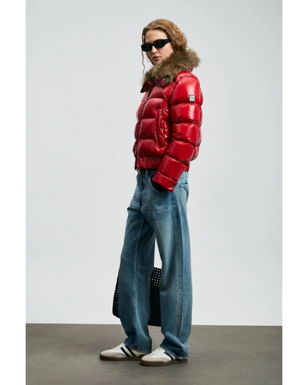 Lufian Daisy Kaz Tüyü Mont 122120041