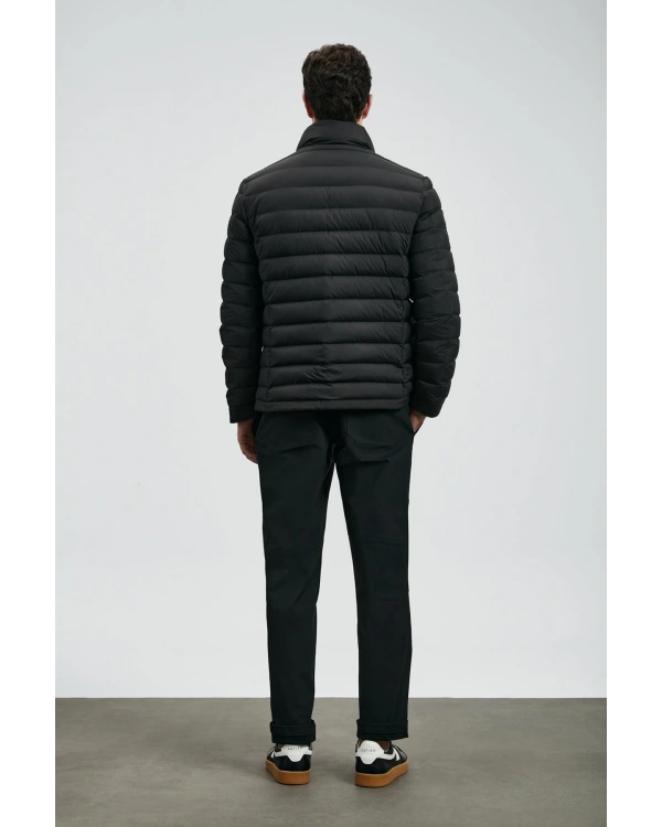 Lufian Daniel Kaz Tüyü Erkek Siyah Mont 112120242