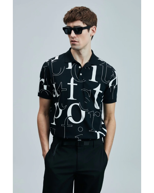 Lufian Diamond Smart Polo T-Shirt 111040219