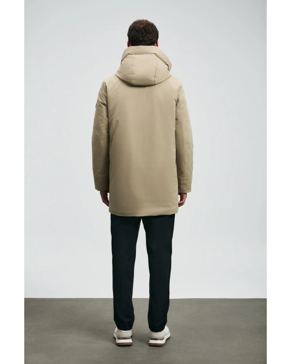 Lufian Donald Kaz Tüyü Erkek Bej Mont 112120257