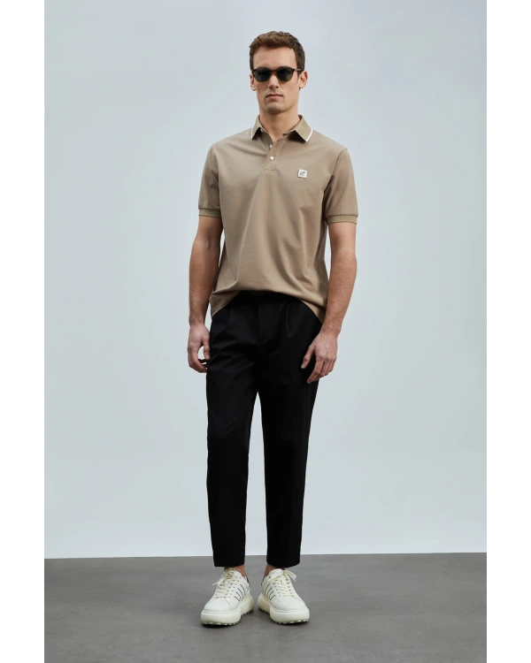 Lufian Erkek Echo Toprak Rengi T-Shirt 111040211