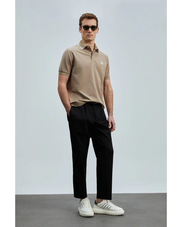 Lufian Erkek Echo Toprak Rengi T-Shirt 111040211