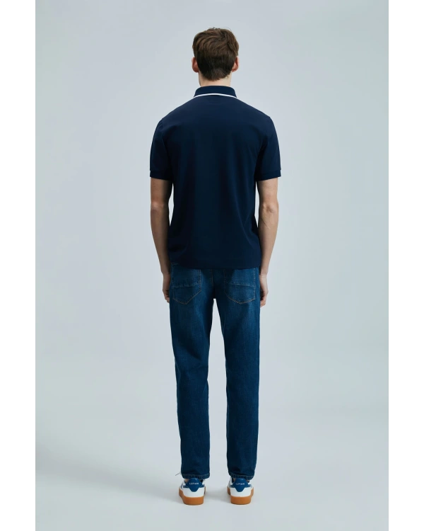 Lufian Erkek Echo Lacivert T-Shirt 111040211