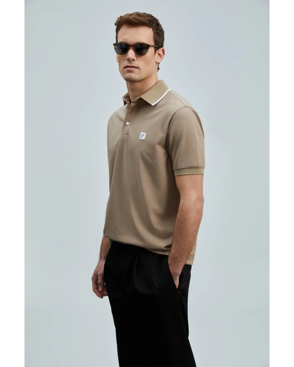 Lufian Erkek Echo Toprak Rengi T-Shirt 111040211