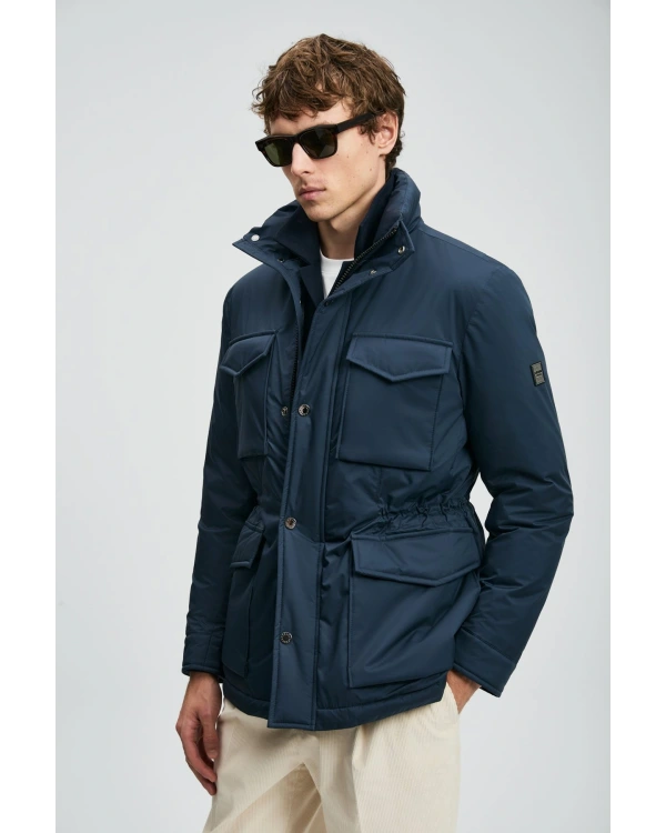 Lufian Edgar Erkek Lacivert Kaz Tüyü Mont 112120254