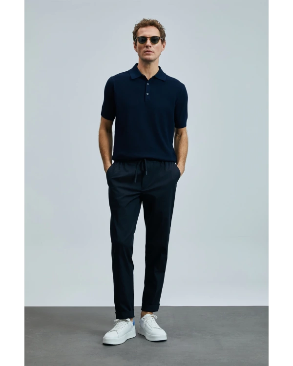 Lufian Erkek Edwin Lacivert T-Shirt 111090114