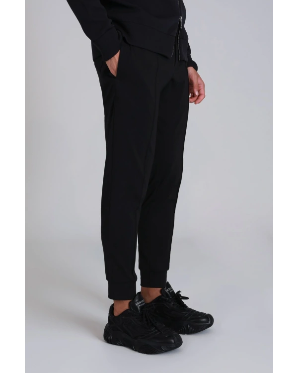 Lufian Eric Erkek Siyah Slim Fit Pantolon 112190322