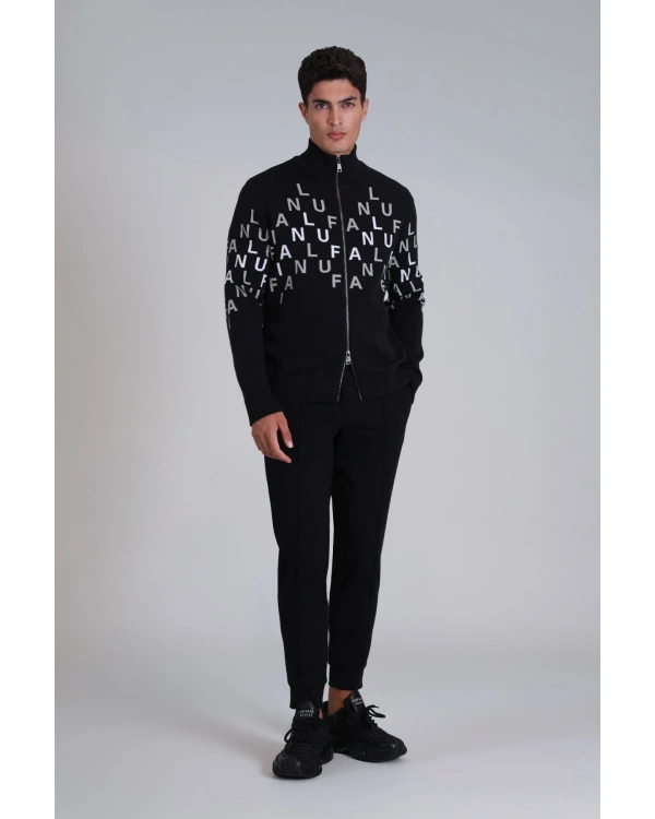 Lufian Eric Erkek Siyah Slim Fit Pantolon 112190322