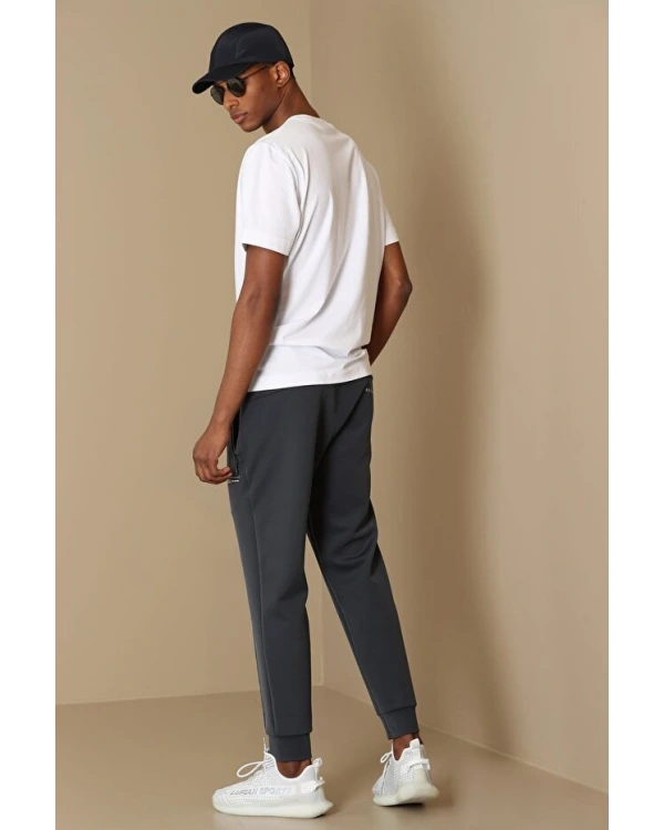 Lufian Fast Erkek Gri Eşofman Altı 111050028