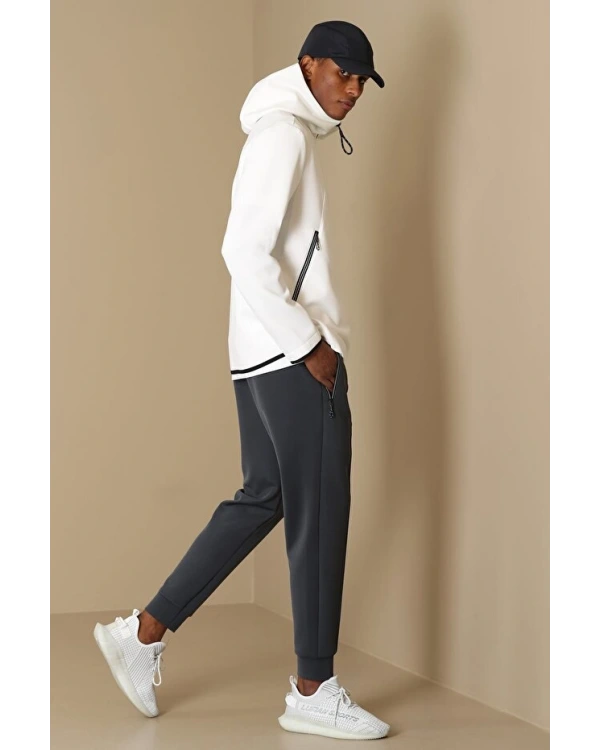 Lufian Fast Erkek Gri Eşofman Altı 111050028