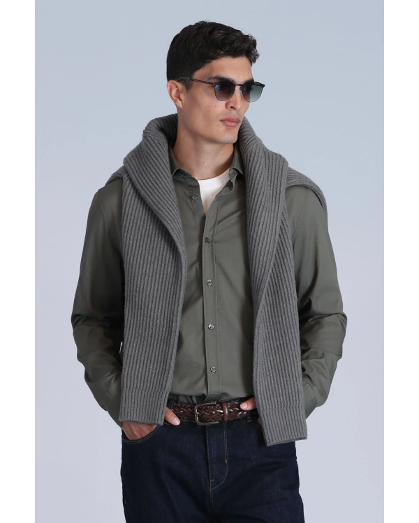 Lufian Ferla Erkek Açık Yeşil Gömlek 112010652