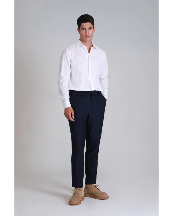 Lufian Ferla Erkek Beyaz Gömlek 112010652