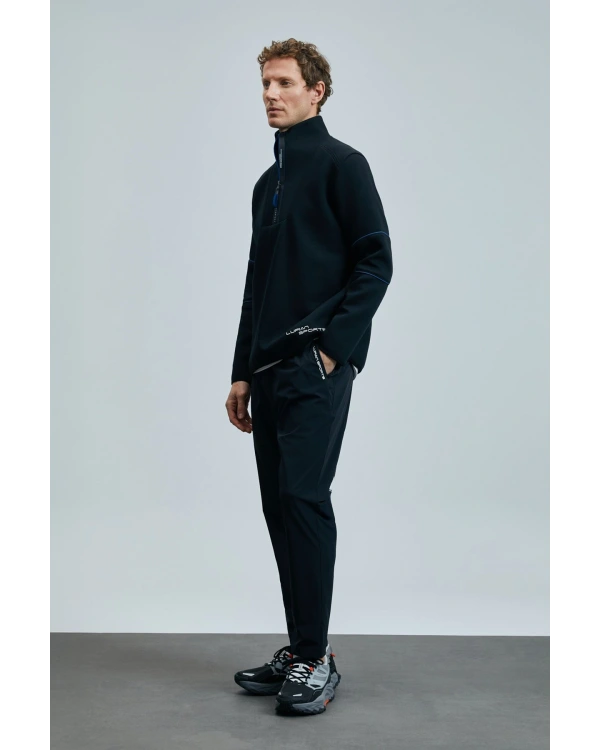 Lufian First Erkek Siyah Eşofman Altı 111050039