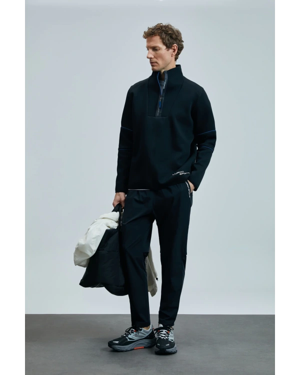 Lufian First Erkek Siyah Pantolon 111050039